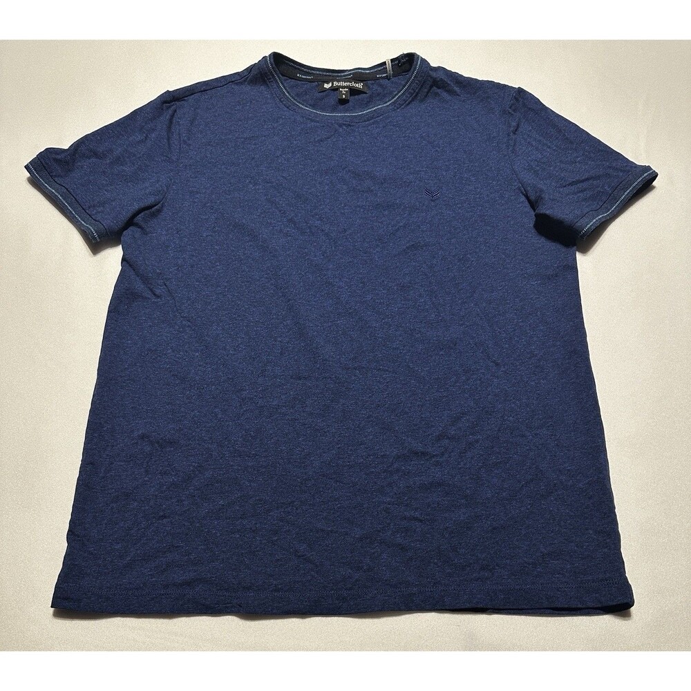 Butter Cloth Icy Cotton Short Sleeve T Shirt Mens Small Regular Fit Casual